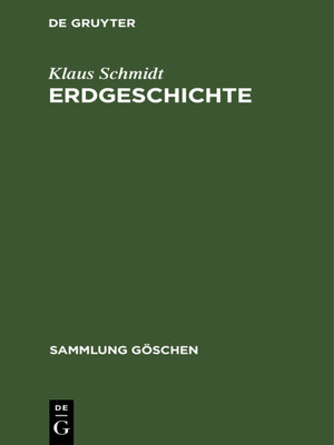 cover image of Erdgeschichte